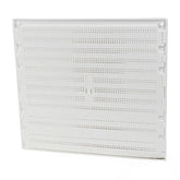 Timloc 9x9 Plastic Internal Louvre Grille Vent Fly Screen White